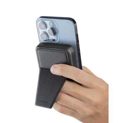 Energea MagPac Grip 10000mah Power bank with Built-in Stand/Grip - Gun/Blk